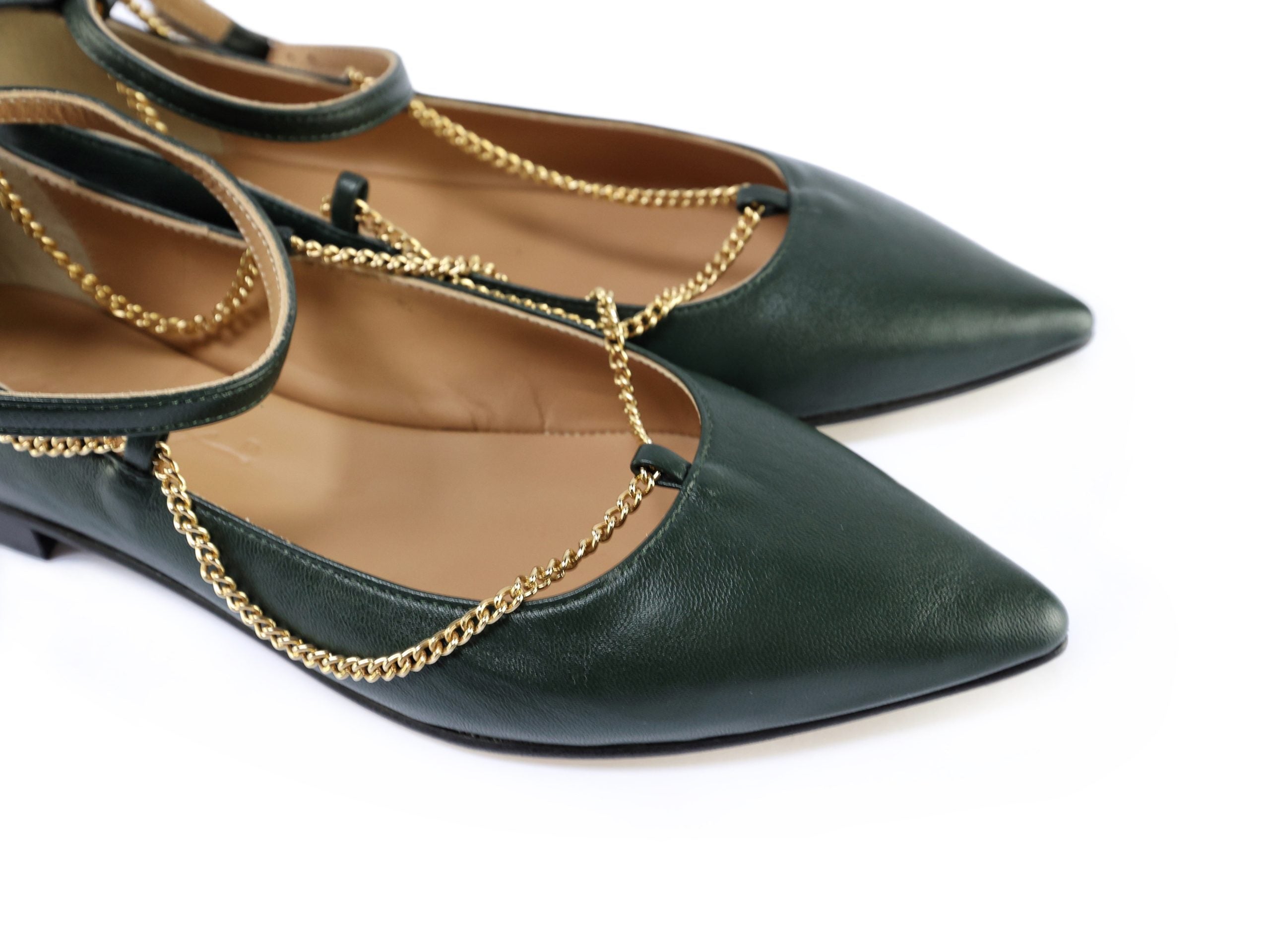 Ton Goût Eifel ballerina donna 41 verde nappa
