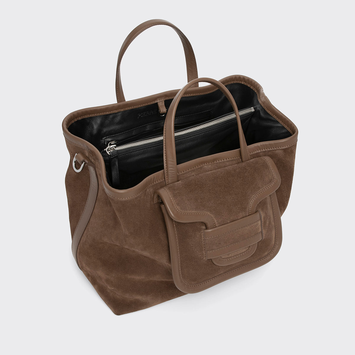 Pierre Hardy Alpha Day borsa tote marrone maxi TU