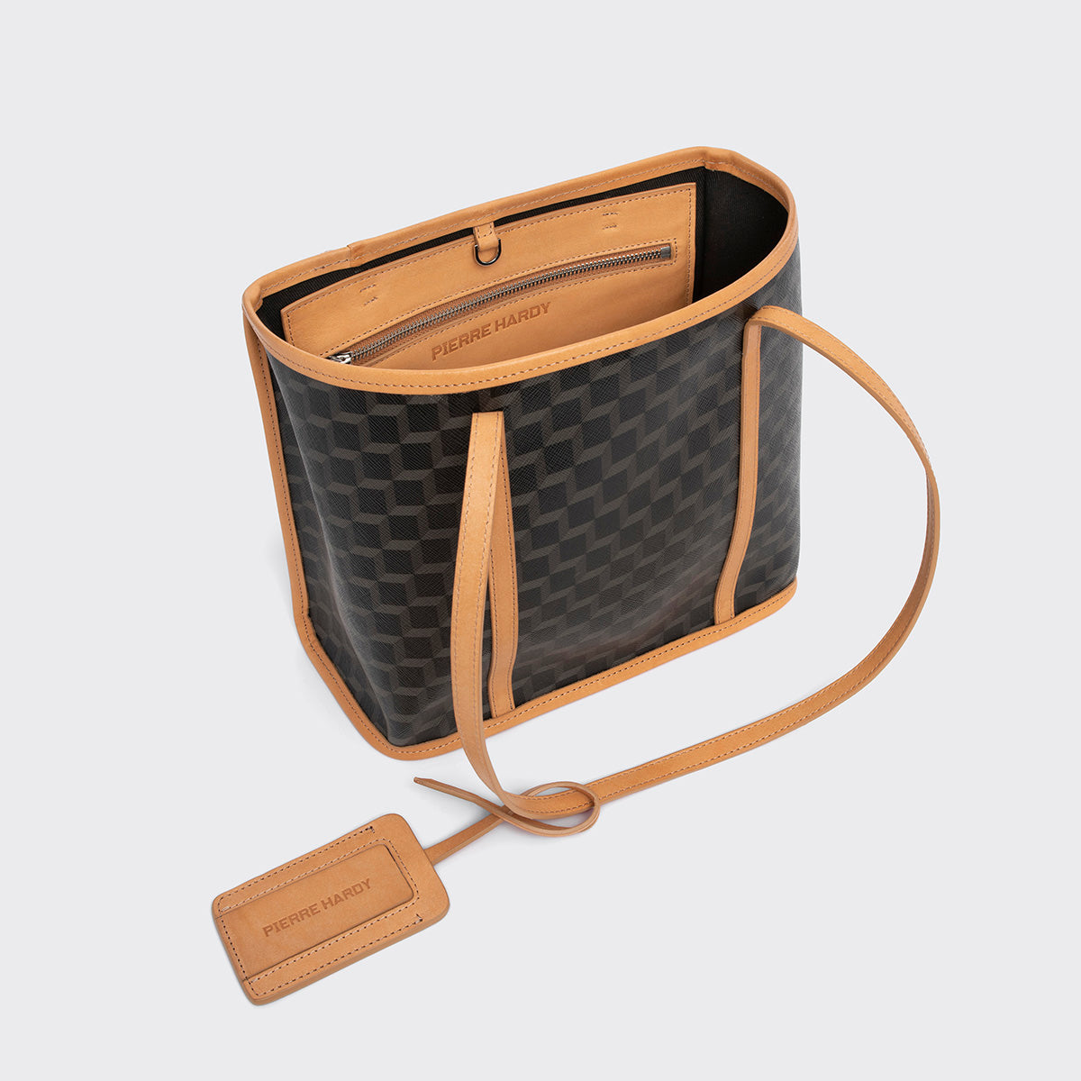 Pierre Hardy Cab Tote Mini borsa tote nera pelle TU