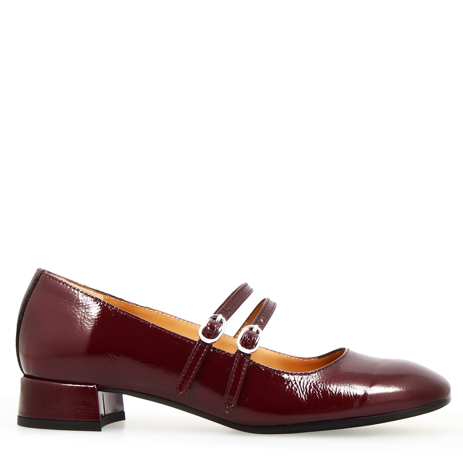 Leonardo Dalia Bordeaux Décolleté Donna Pelle Tacco Basso