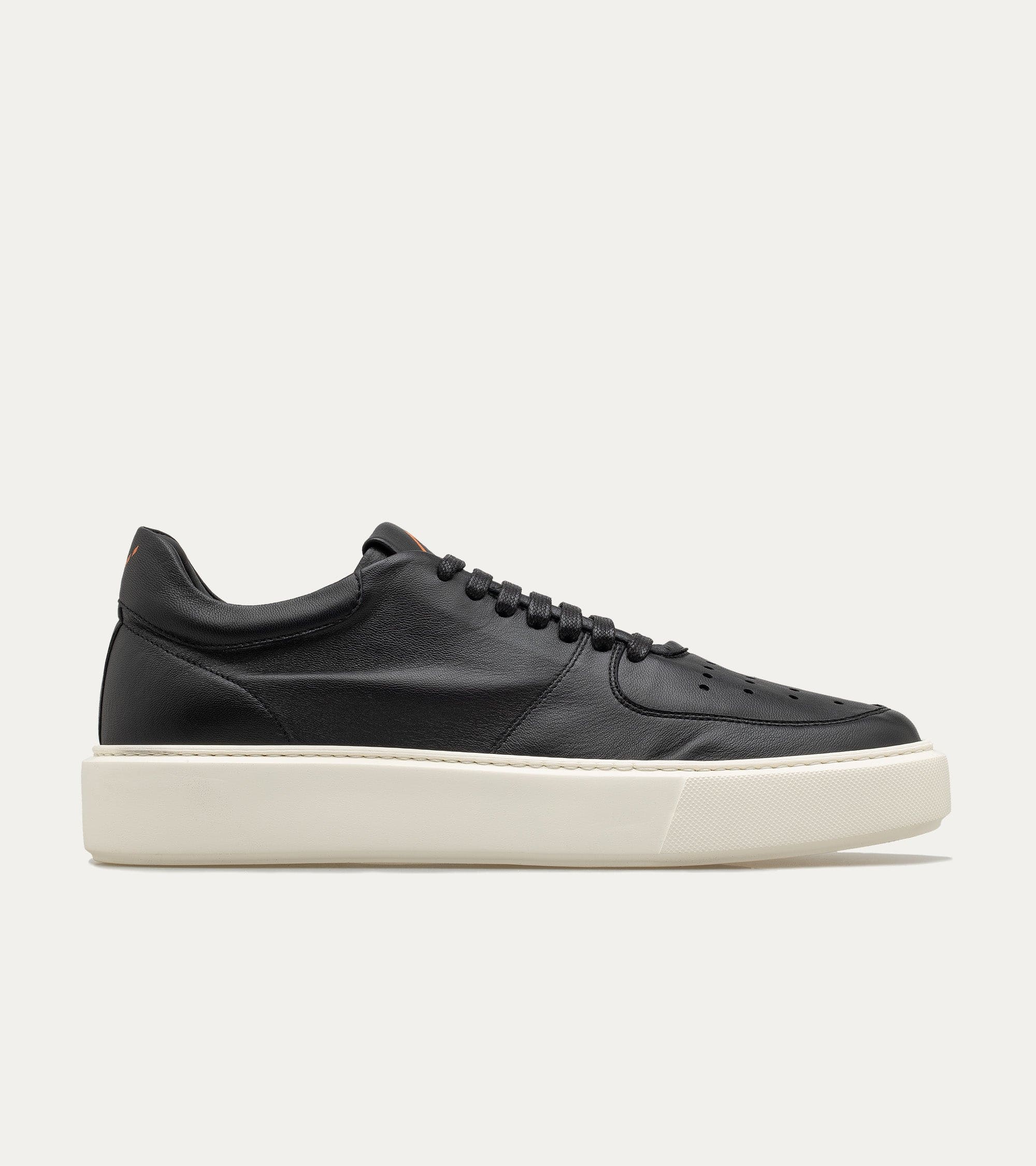 Ace Marks Kody sneakers viaggio uomo pelle nero