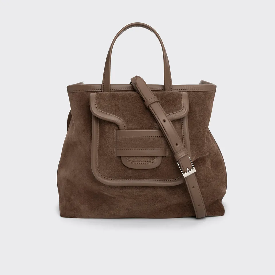 Pierre Hardy Alpha Day borsa tote marrone maxi TU