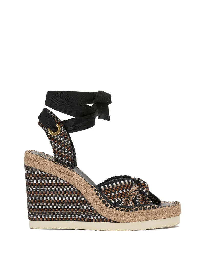 Vince Camuto Bealie sandalo zeppa espadrillas intreccio
