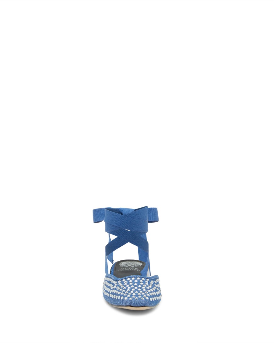 Vince Camuto Kayla Ballerine Strass Tacco Basso