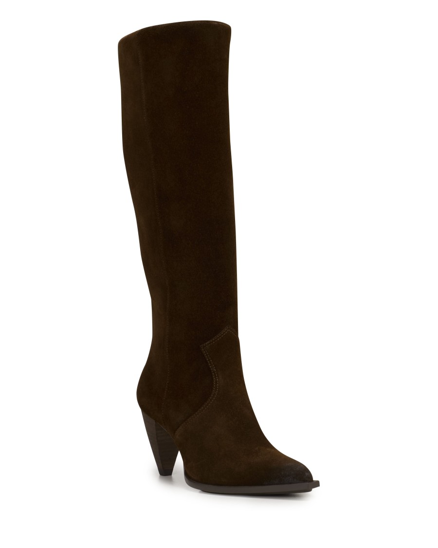 Vince Camuto Nally stivali alti ginocchio tacco cono