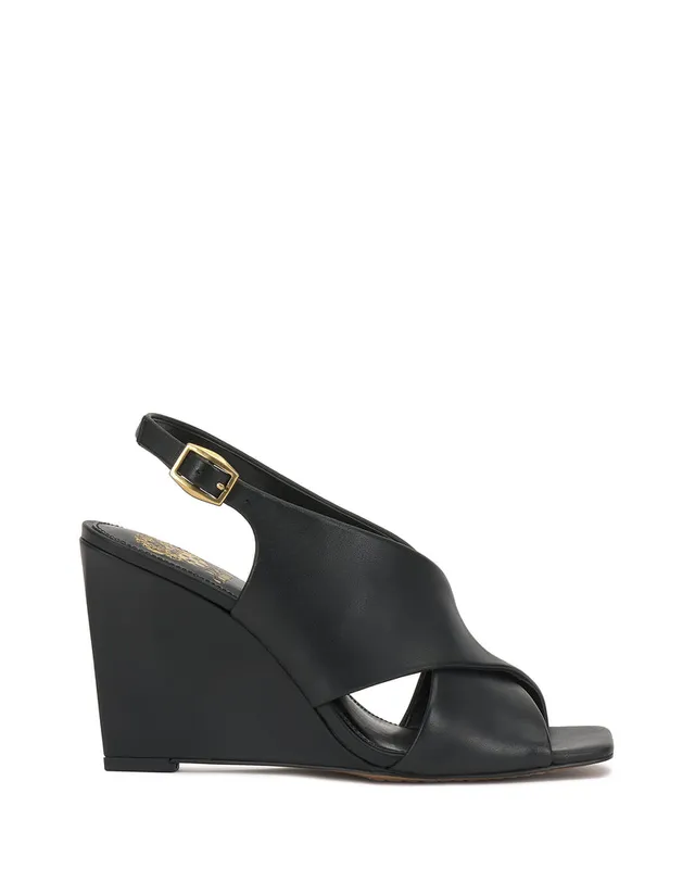 Vince Camuto Ameira sandali zeppa pelle punta quadrata