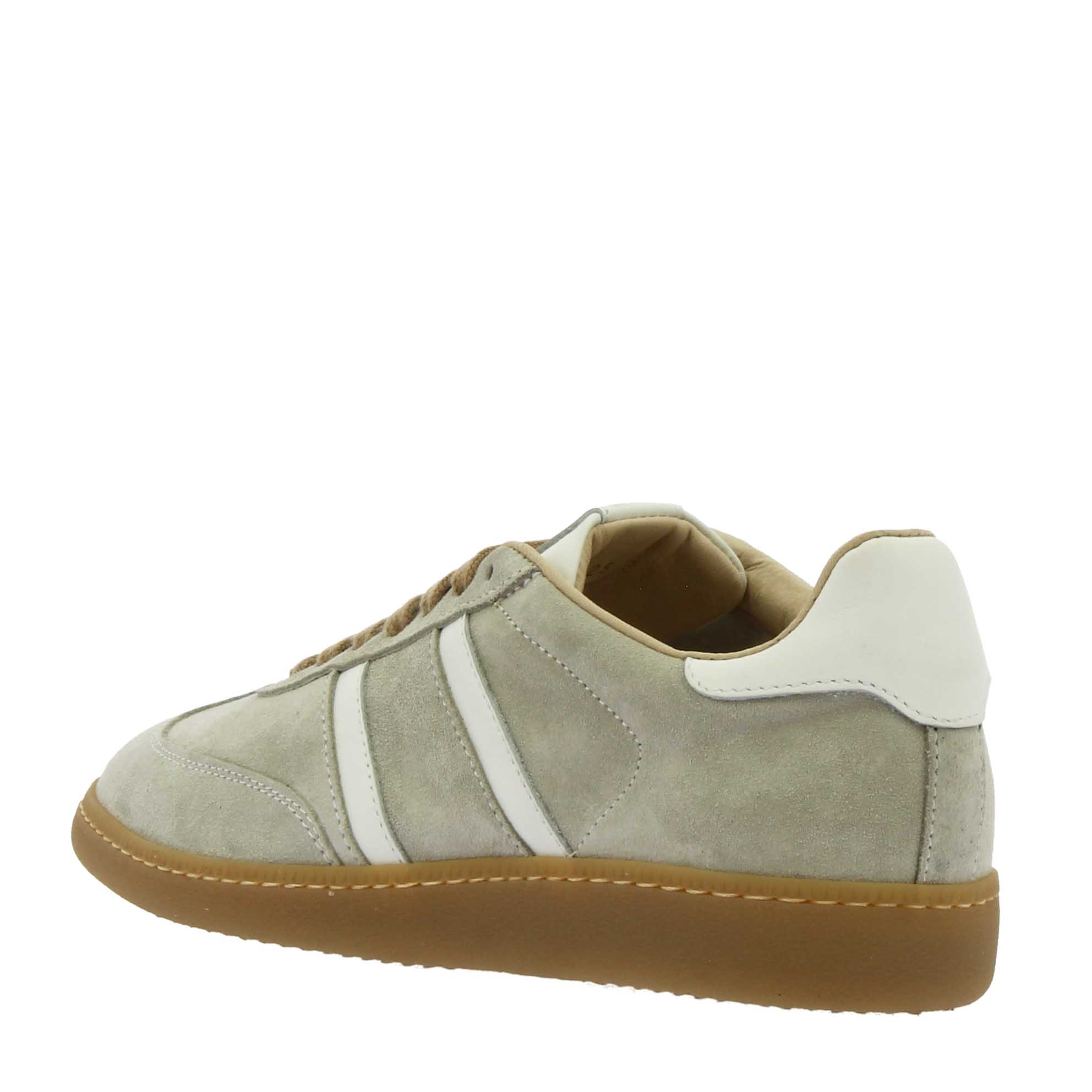 Leonardo Shoes Bizantina C sneakers donna grigio camoscio