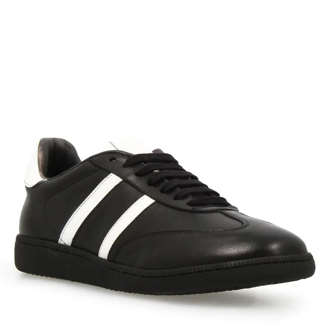 Leonardo Shoes Bizantina Nero Sneaker Donna in Pelle