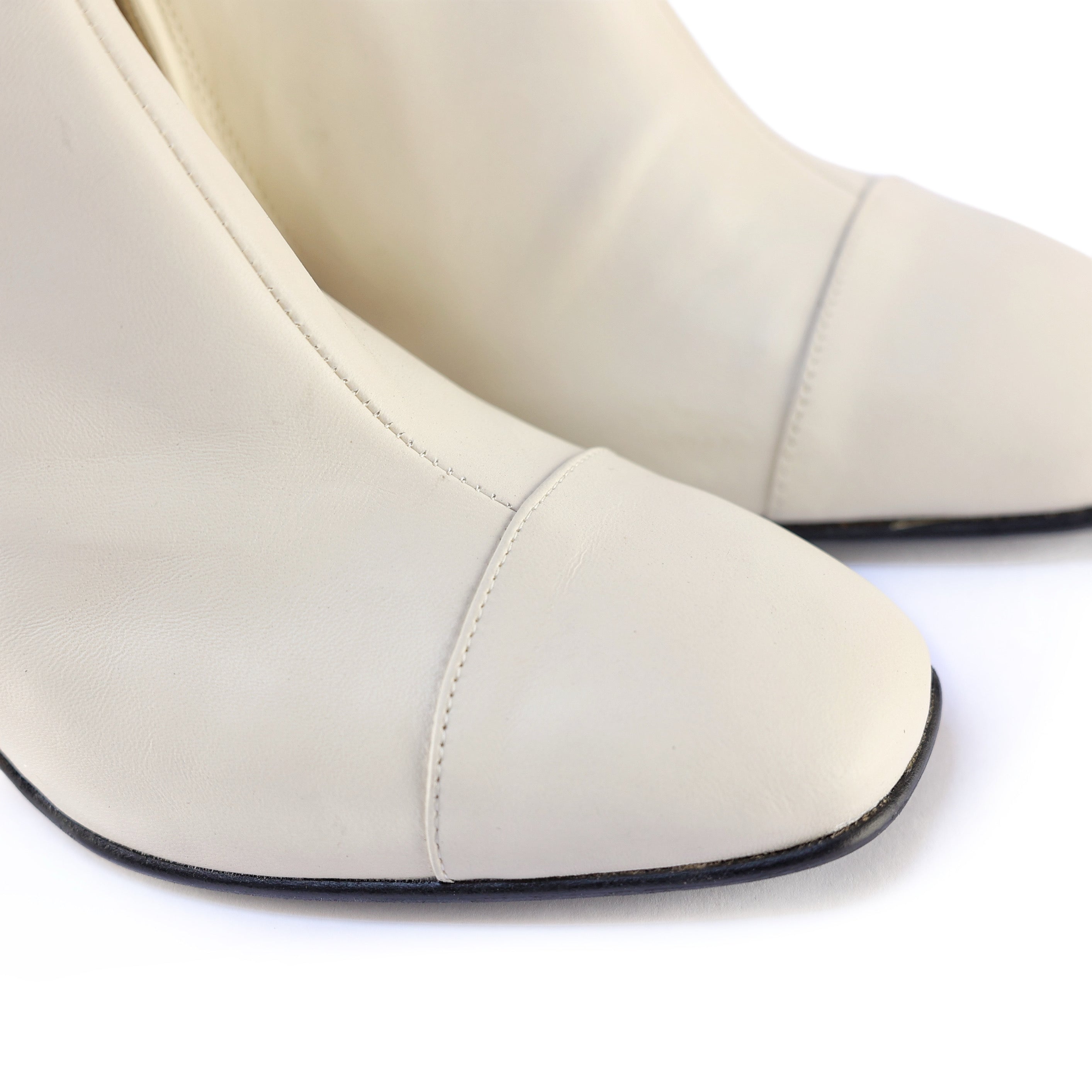 Ton Goût Alexia scarpe donna nappa crudo tacco
