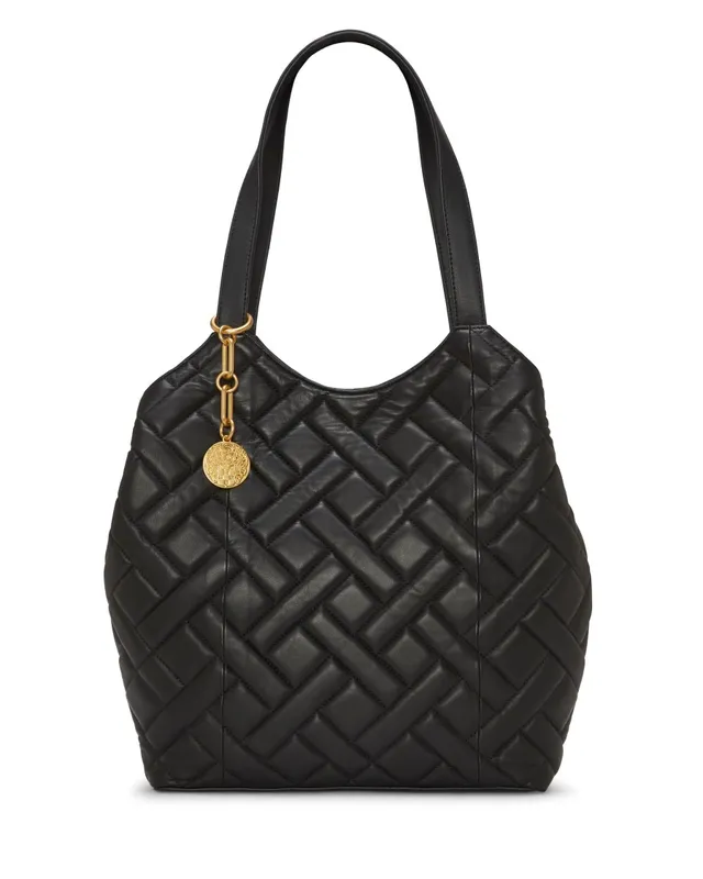 Vince Camuto Kisho tote bag trapuntata catena oro