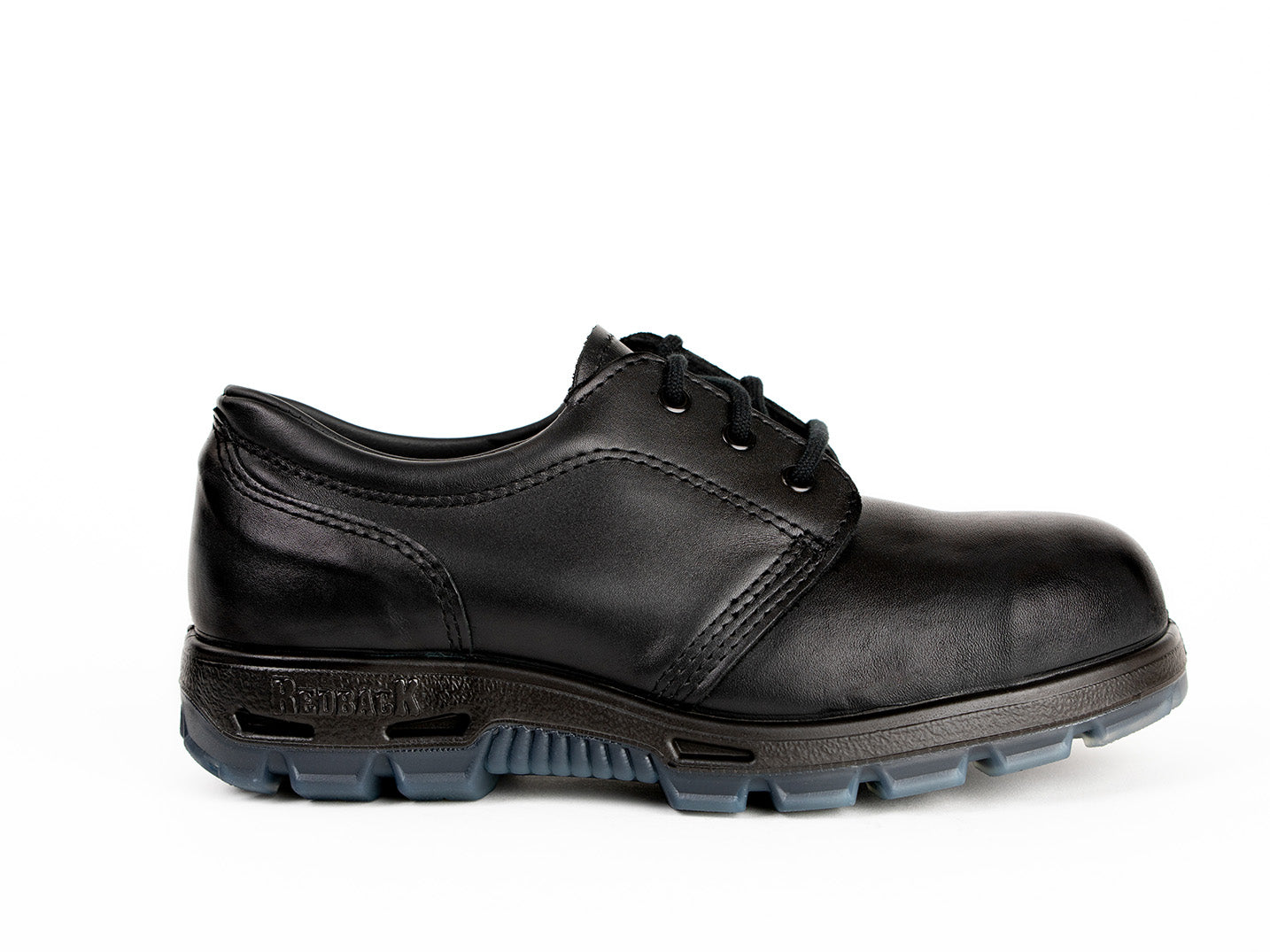 Redback Walkabout Scarpe Lavoro Pelle Nera UOXBF