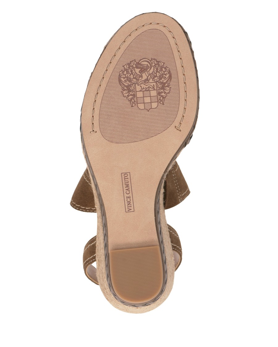 Vince Camuto Esmia Sandalo con Zeppa Espadrillas Estivo