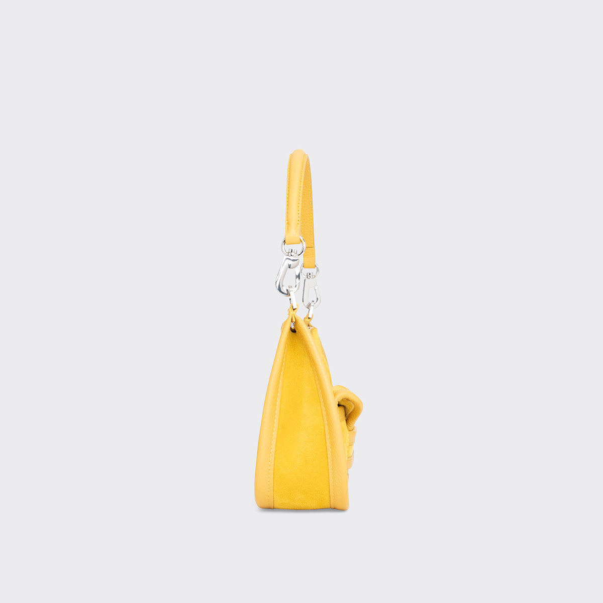 Pierre Hardy Alpha Day Mini borsa tracolla gialla pelle
