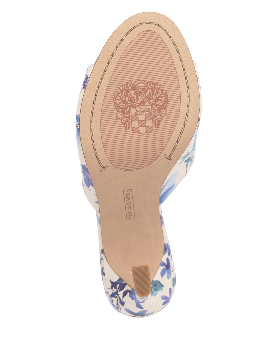 Vince Camuto Paigely mules punta aperta tacco svasato