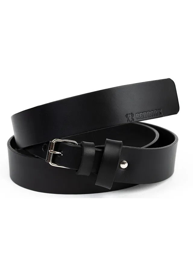 Redback Mechanic Belt cintura pelle nero taglia 30