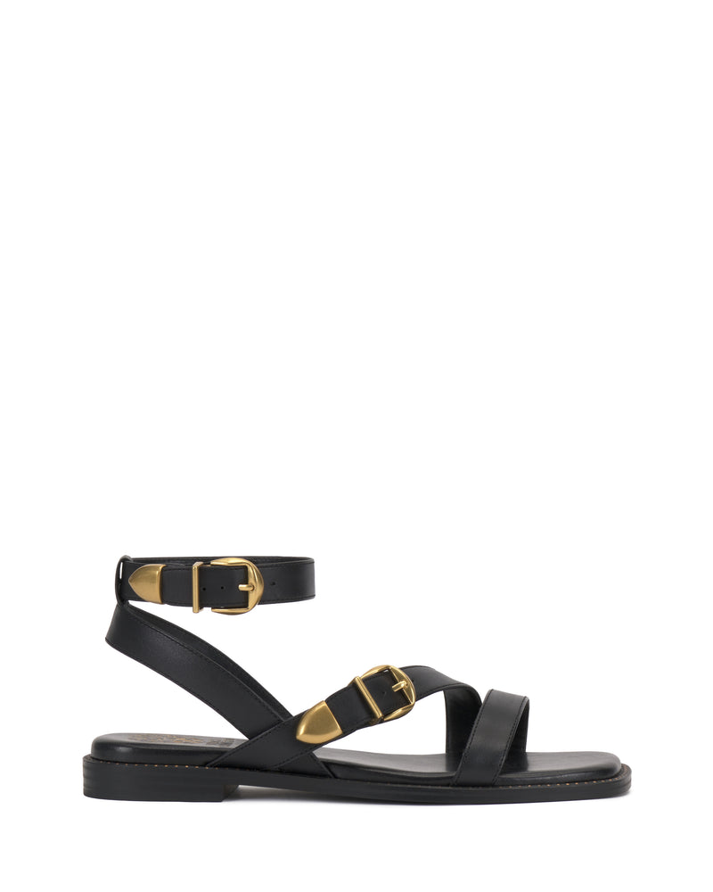 Vince Camuto Neiko Sandalo Piatto con Fibbia Donna