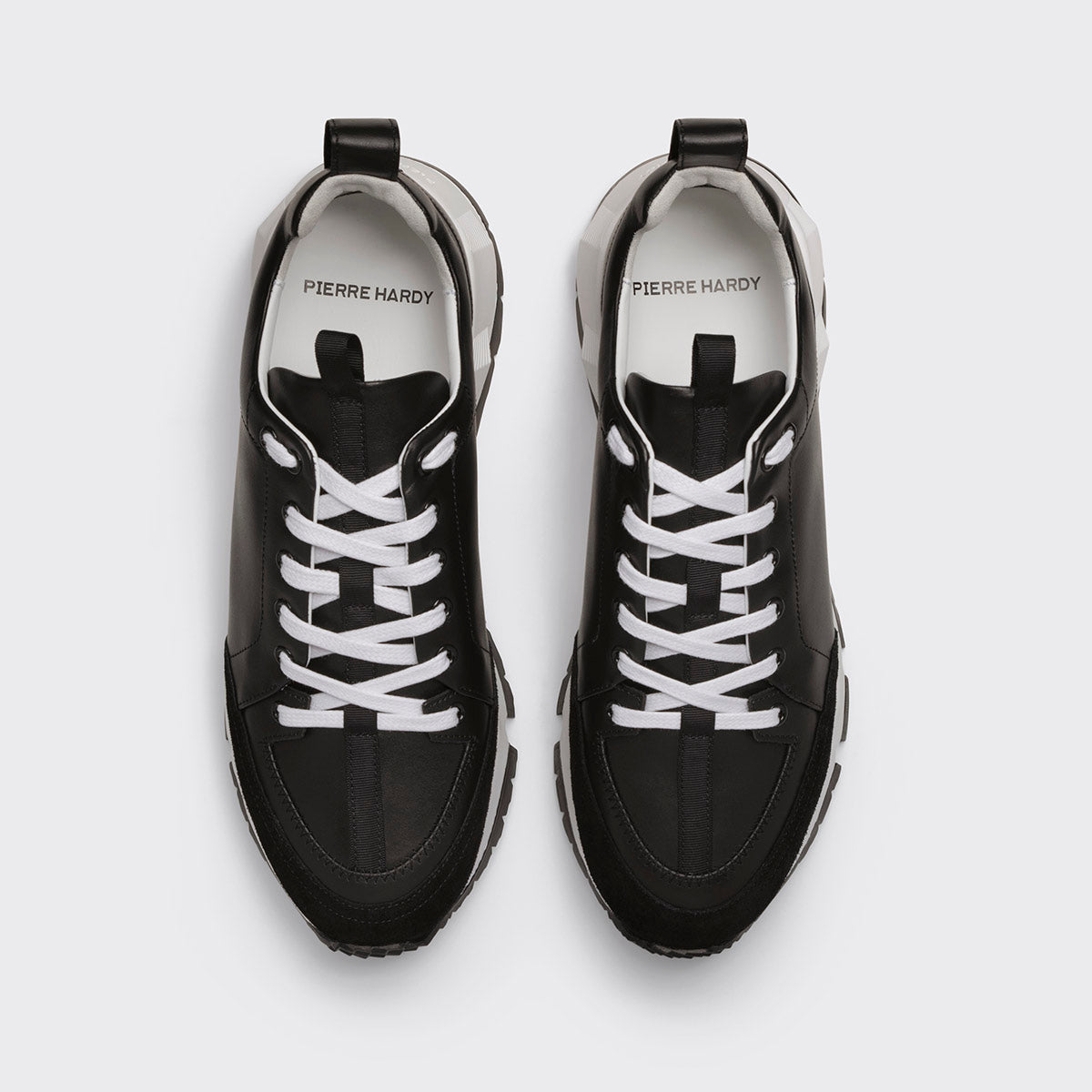 Pierre Hardy Street Life QX02Z sneakers uomo nero con lacci