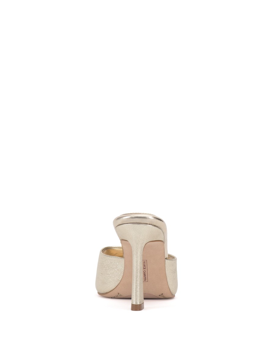 Vince Camuto Paigely mule donna punta aperta tacco svasato