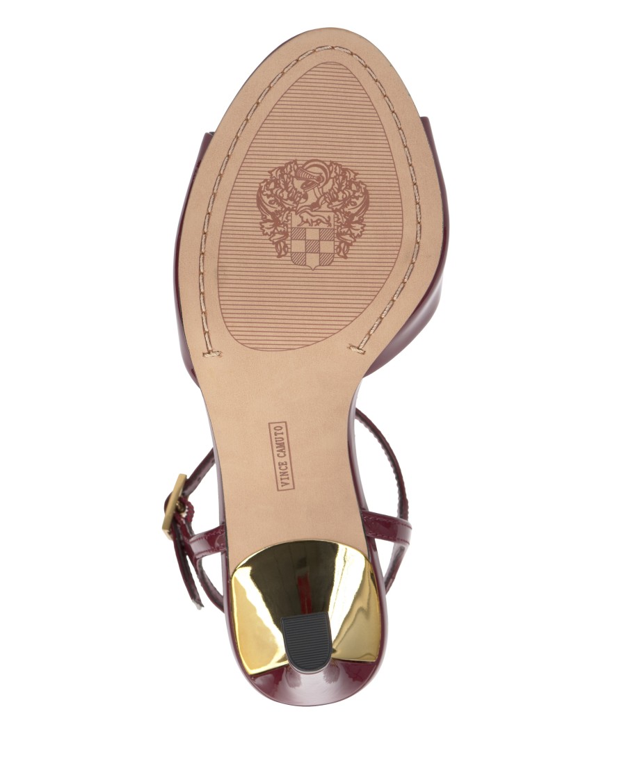 Vince Camuto Lilah sandalo donna tacco largo dettaglio metallo