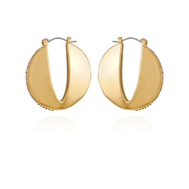 Vince Camuto Orecchini Donna Cerchio Oro con Cristalli Pietra