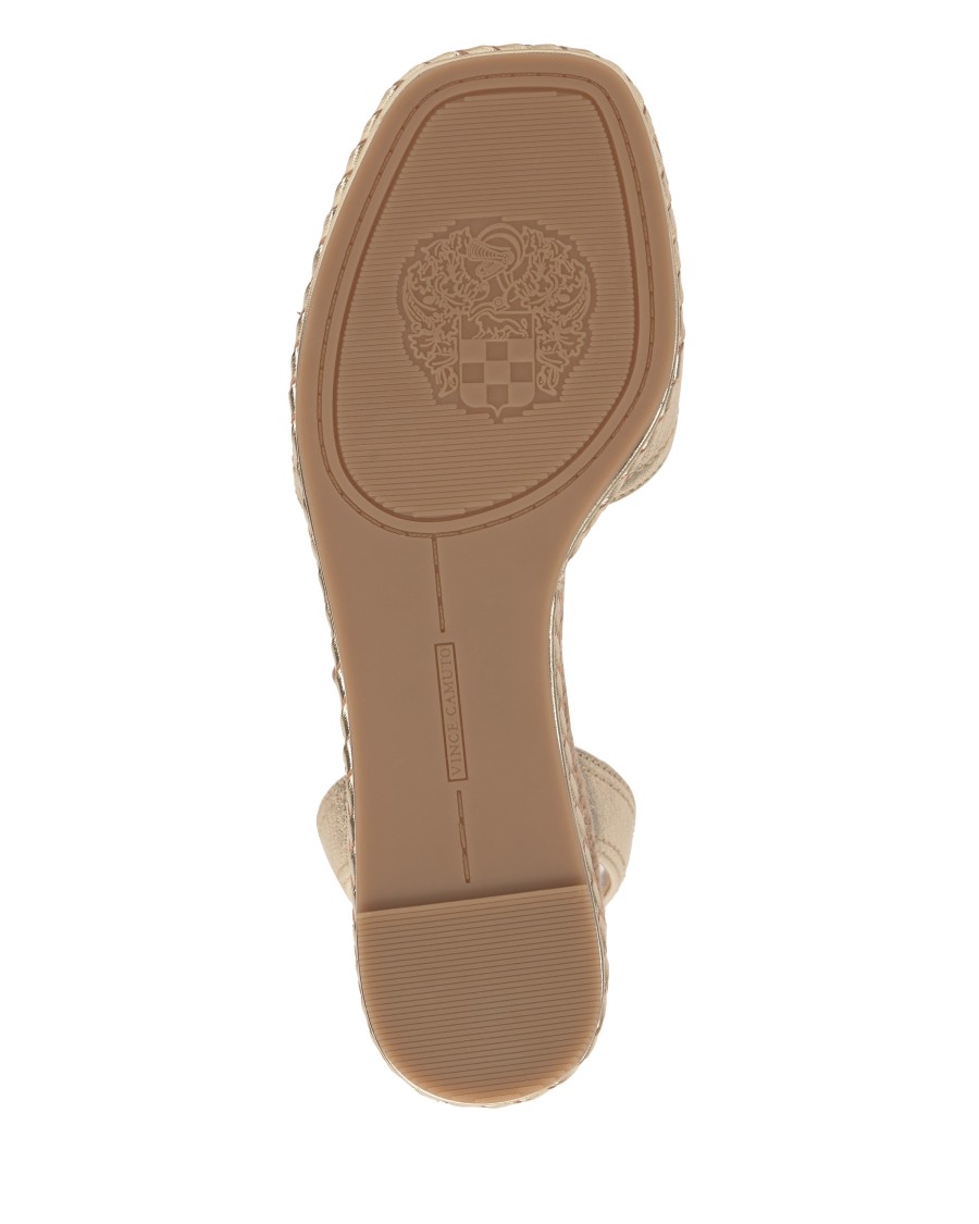 Vince Camuto Lilla Sandalo Zeppa Espadrillas Donna