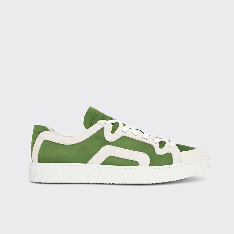 Pierre Hardy Alpha sneakers uomo verdi pelle