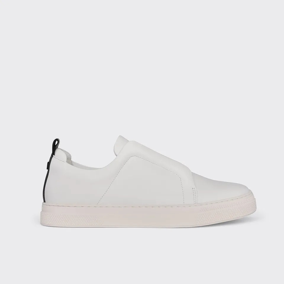 Pierre Hardy Slider sneakers bianche slip-on pelle