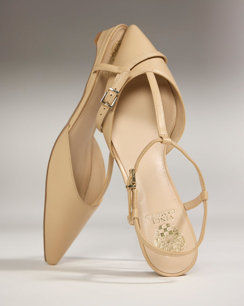 Vince Camuto Varena ballerine piatto t-strap tacco basso