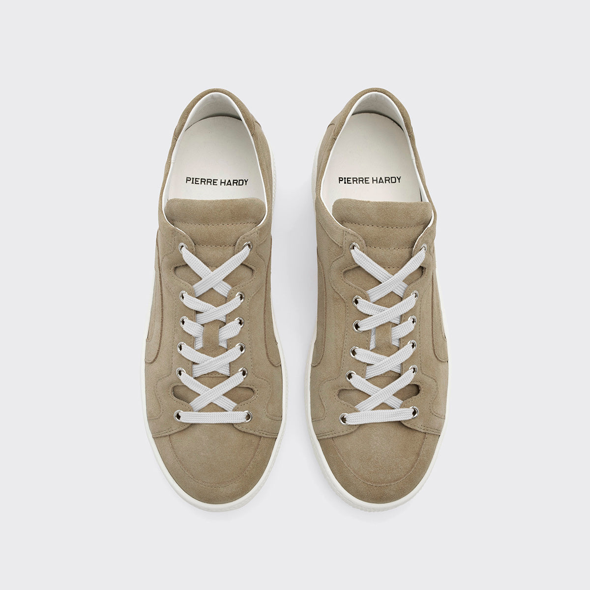 Pierre Hardy Alpha Sneakers scarpe uomo sabbia