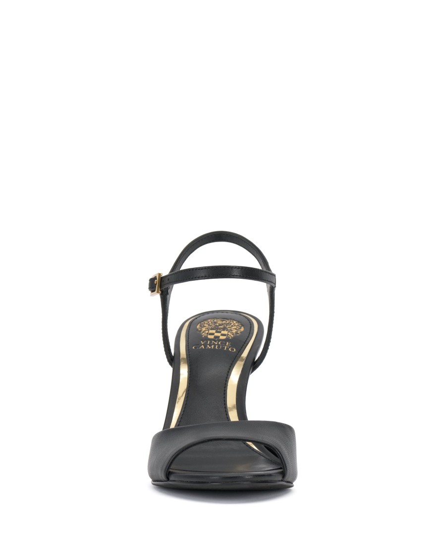 Vince Camuto Lilah sandalo tacco largo dettaglio metallo