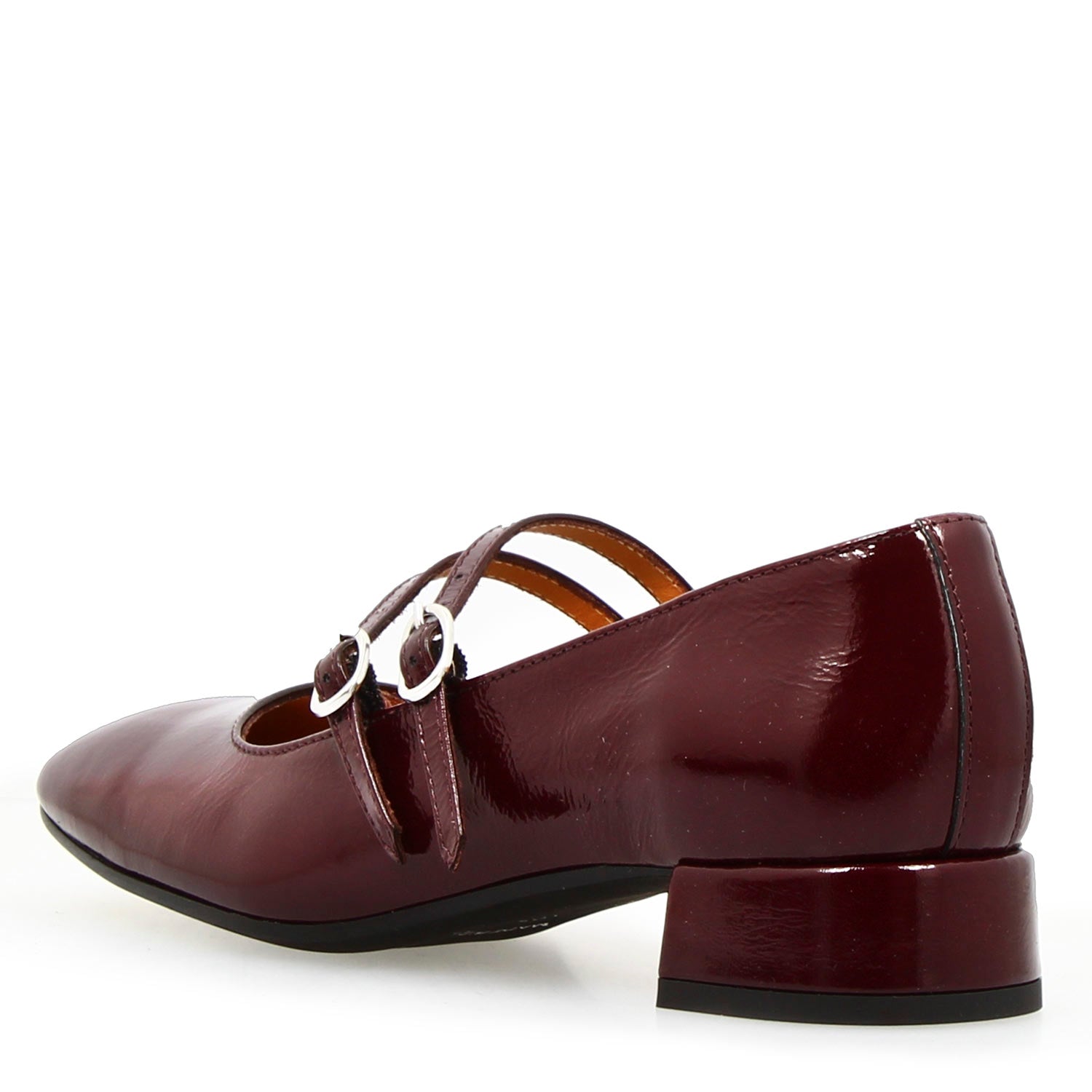 Leonardo Dalia Bordeaux Décolleté Donna Pelle Tacco Basso