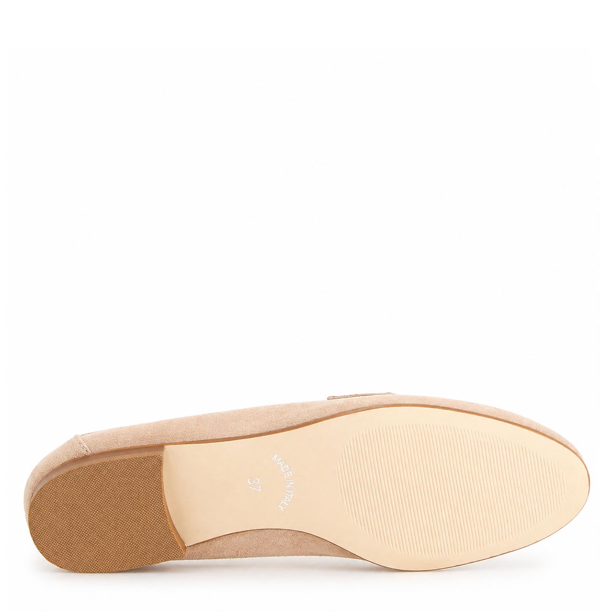 Leonardo Brenta mocassino camoscio rosa nude slip-on
