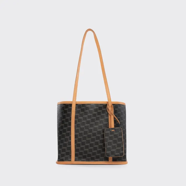 Pierre Hardy Cab Tote Mini borsa tote nera pelle TU
