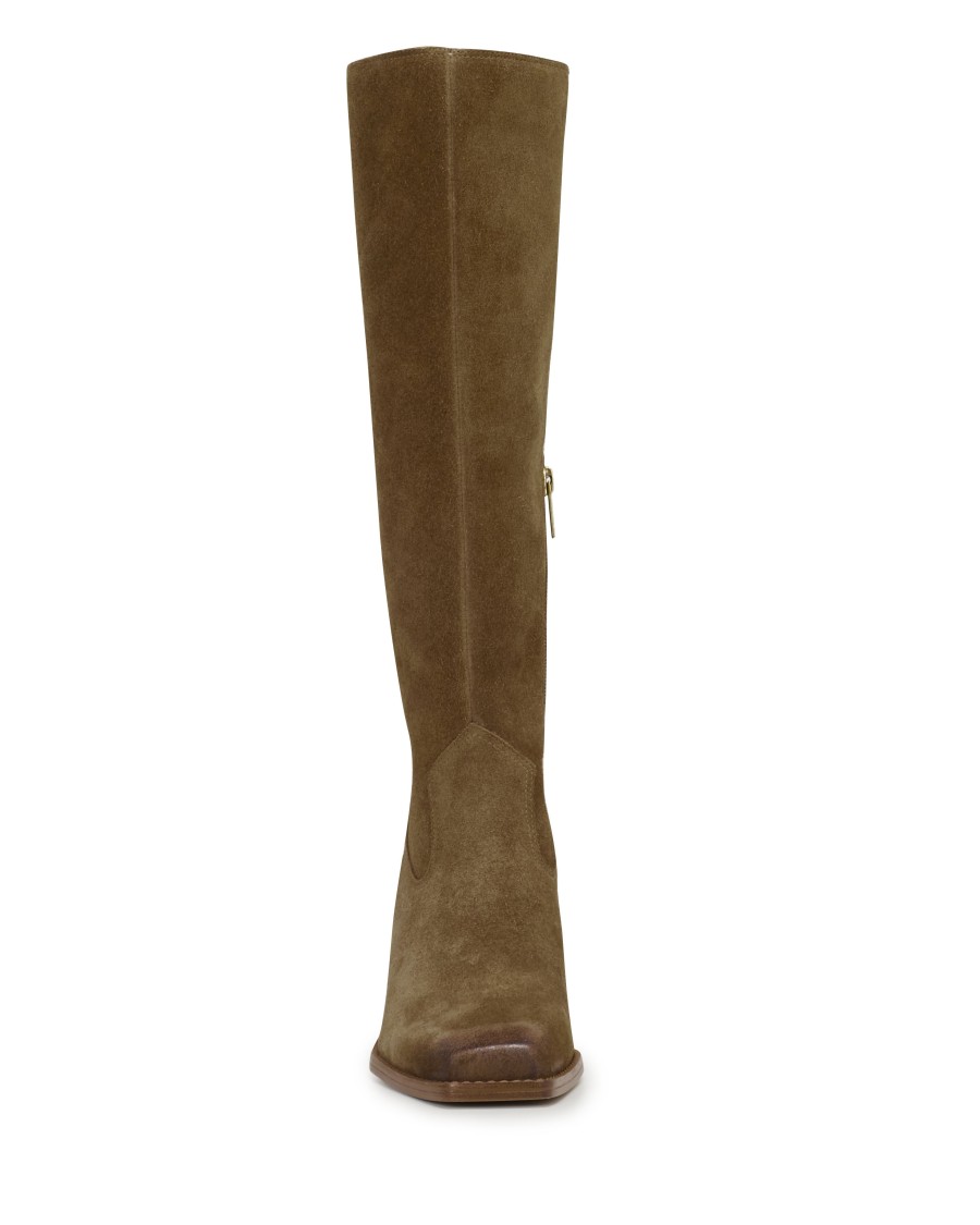 Vince Camuto Sangeti Stivale Alto Donna Tacco Largo