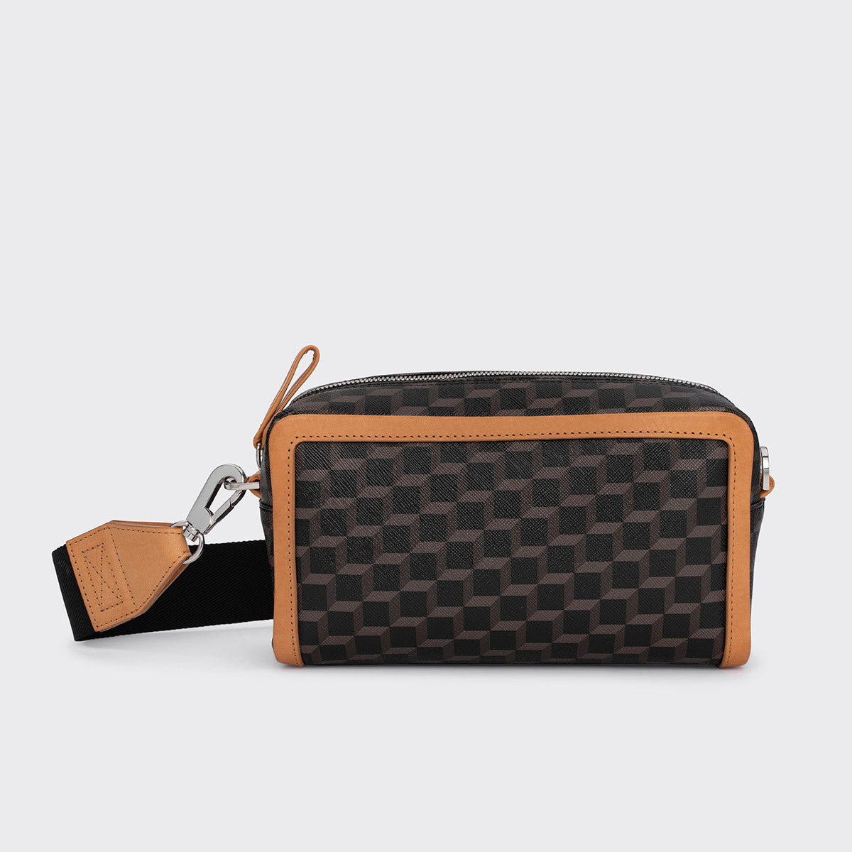 Pierre Hardy Cube Box VV08 tracolla maxi nera pelle