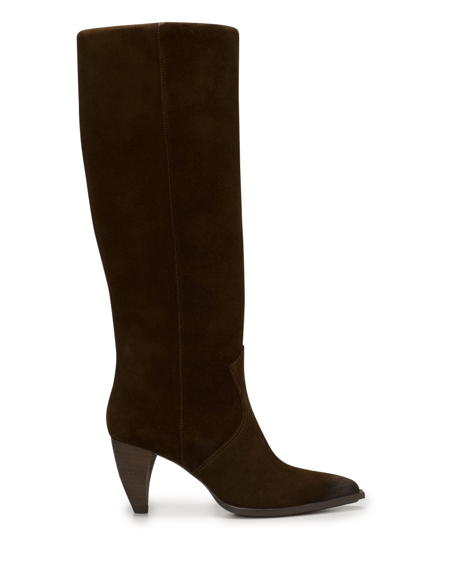 Vince Camuto Nally stivali alti ginocchio tacco cono