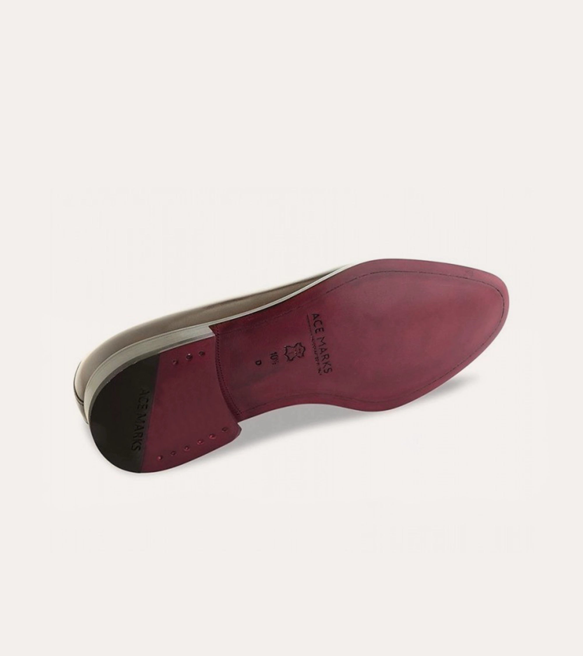 Ace Marks Carlo Diablo Tramonto Scarpe Oxford Bordeaux Patina