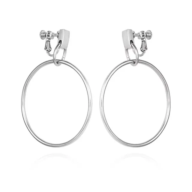 Vince Camuto Orecchini Clip Cerchio Pendente Oro