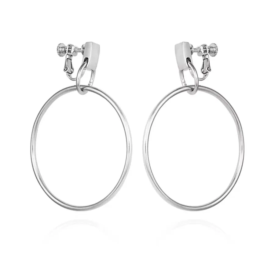 Vince Camuto Orecchini Clip Cerchio Pendente Oro