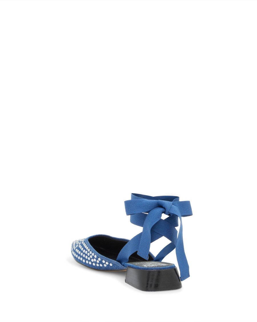 Vince Camuto Kayla Ballerine Strass Tacco Basso