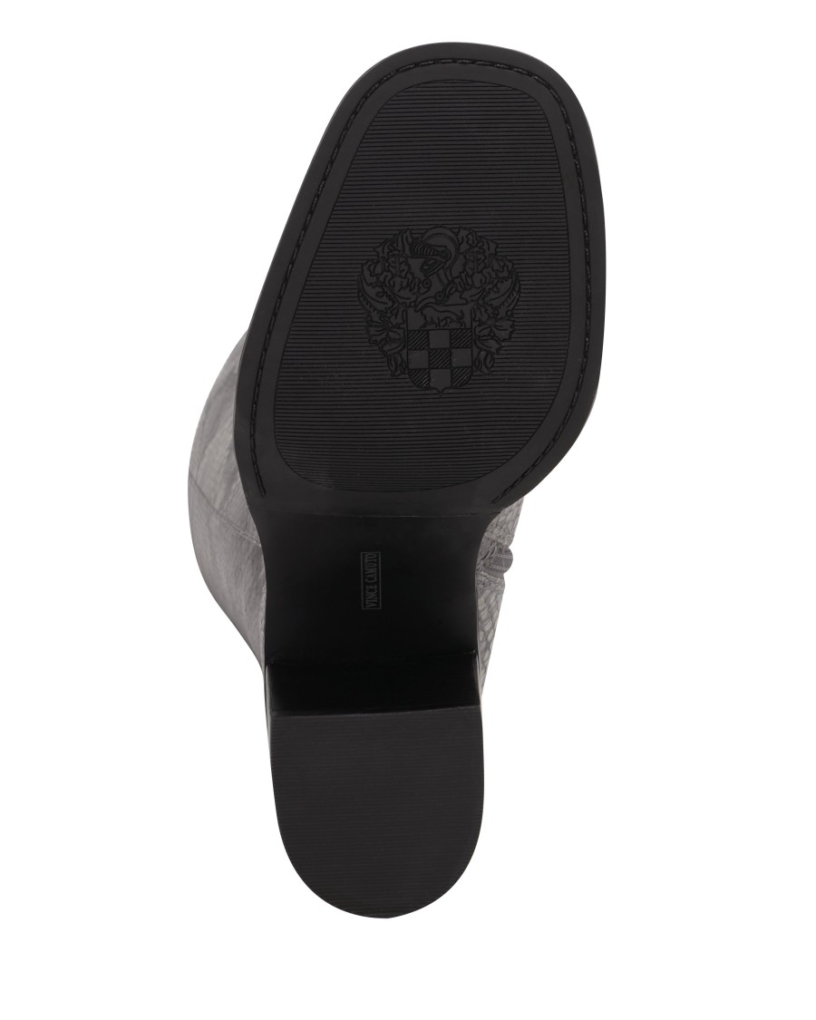 Vince Camuto Boots Stivale Gibi Tacco Blocco Punta Tonda