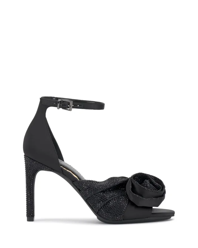 Vince Camuto Adalinea sandali raso donna tacco spillo strass rosa