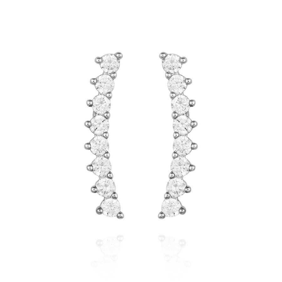 Vince Camuto Earrings orecchini climber zirconi donna