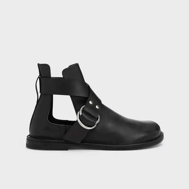 Pierre Hardy Frances stivaletti donna neri pelle tacco 10 mm