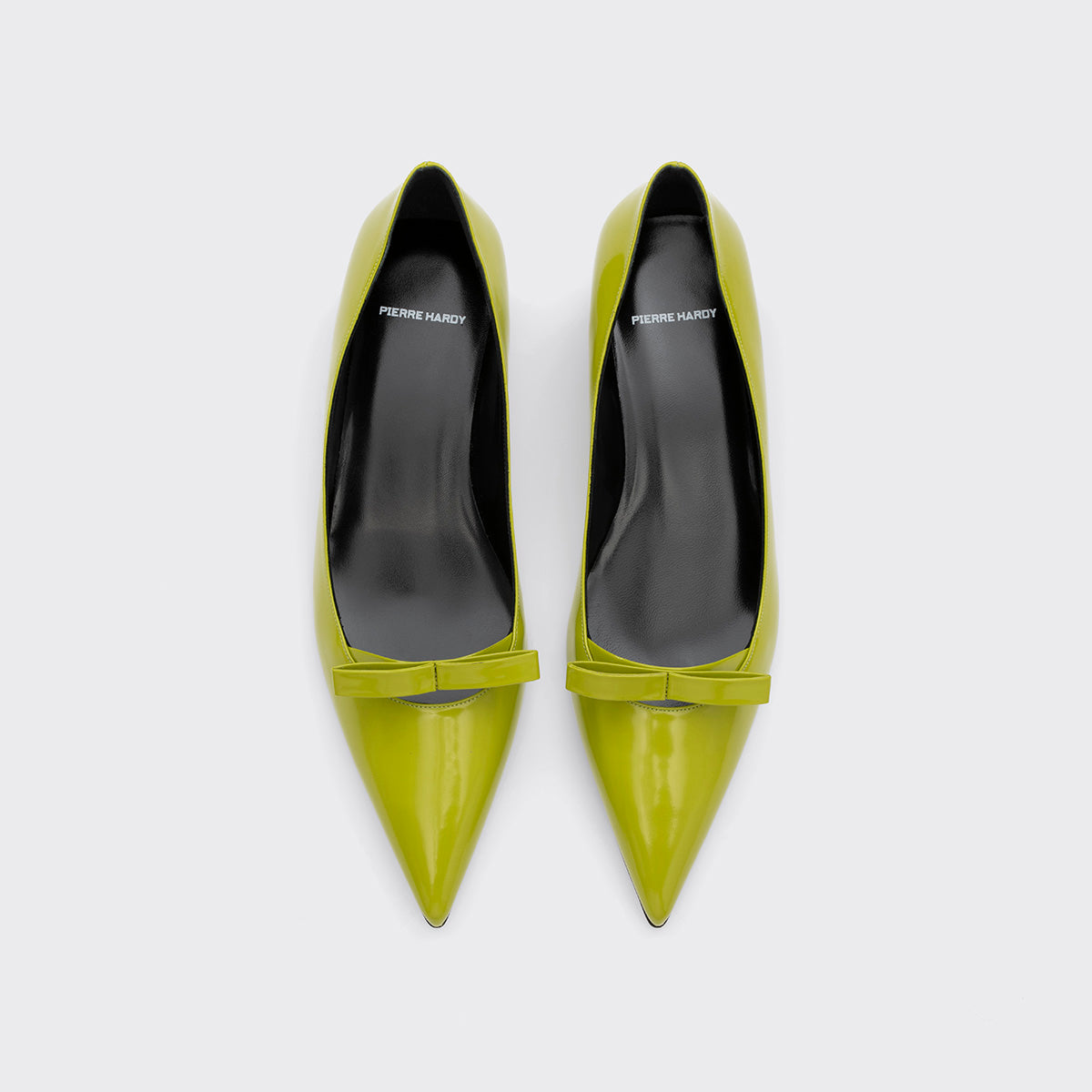 Pierre Hardy Delphine décolleté pelle verde 25