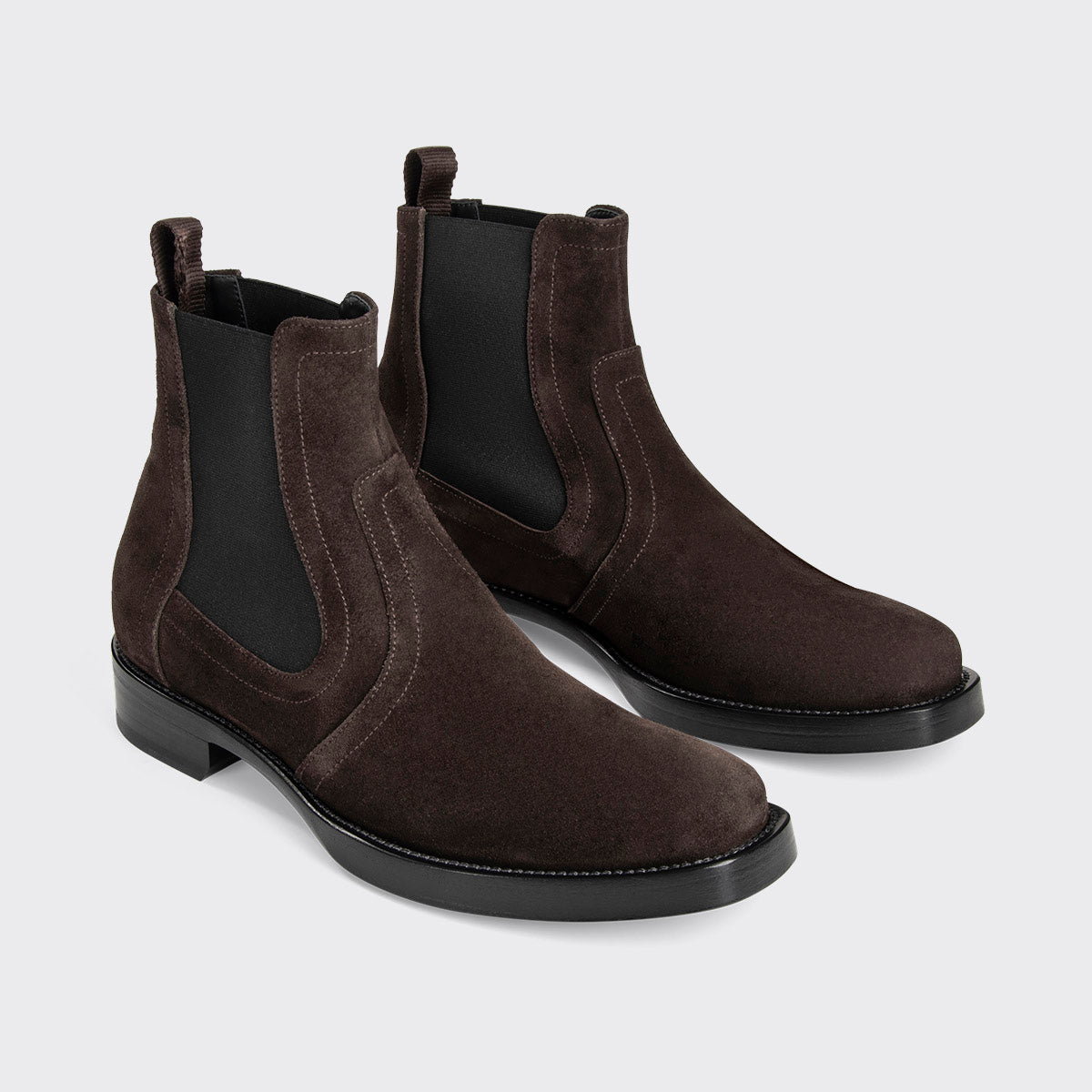 Pierre Hardy Heroes stivali chelsea uomo marrone scamosciato