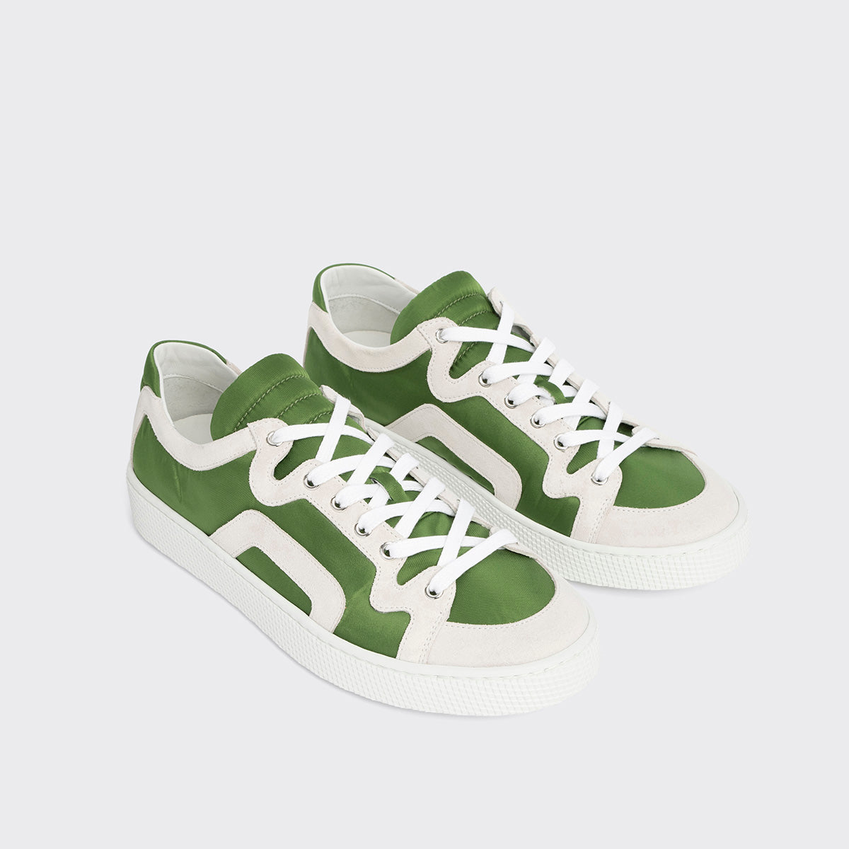 Pierre Hardy Alpha sneakers uomo verdi pelle