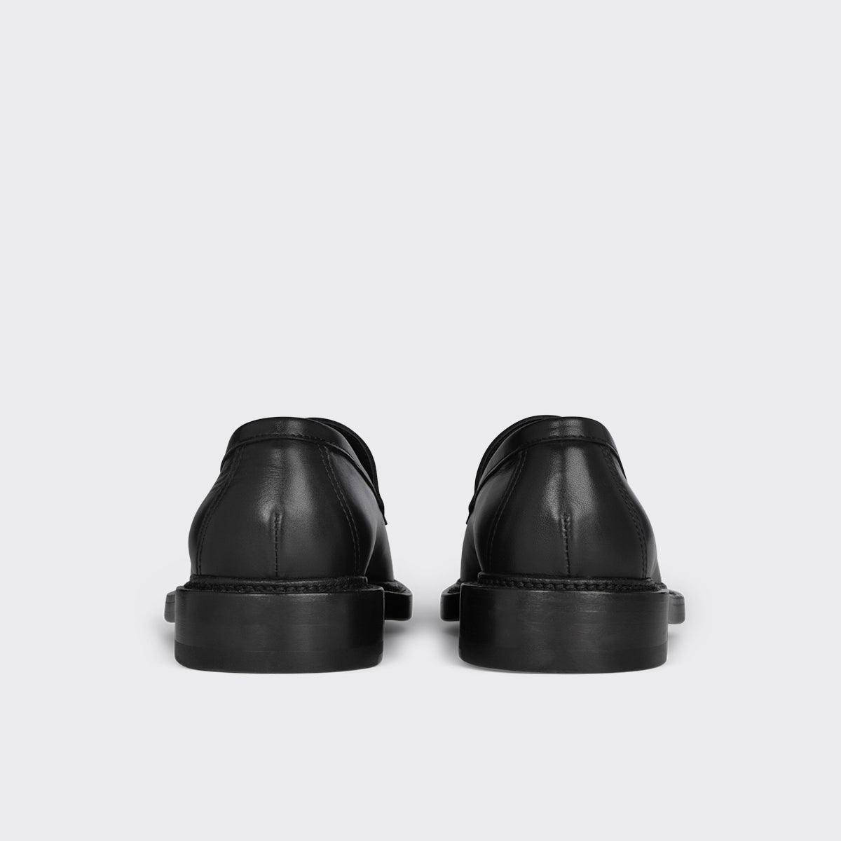 Pierre Hardy John mocassini pelle neri suola cuoio 4 cm
