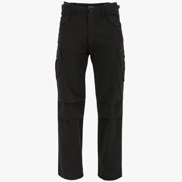 MAK M65 Combat pantaloni tattici uomo nero cotone ripstop