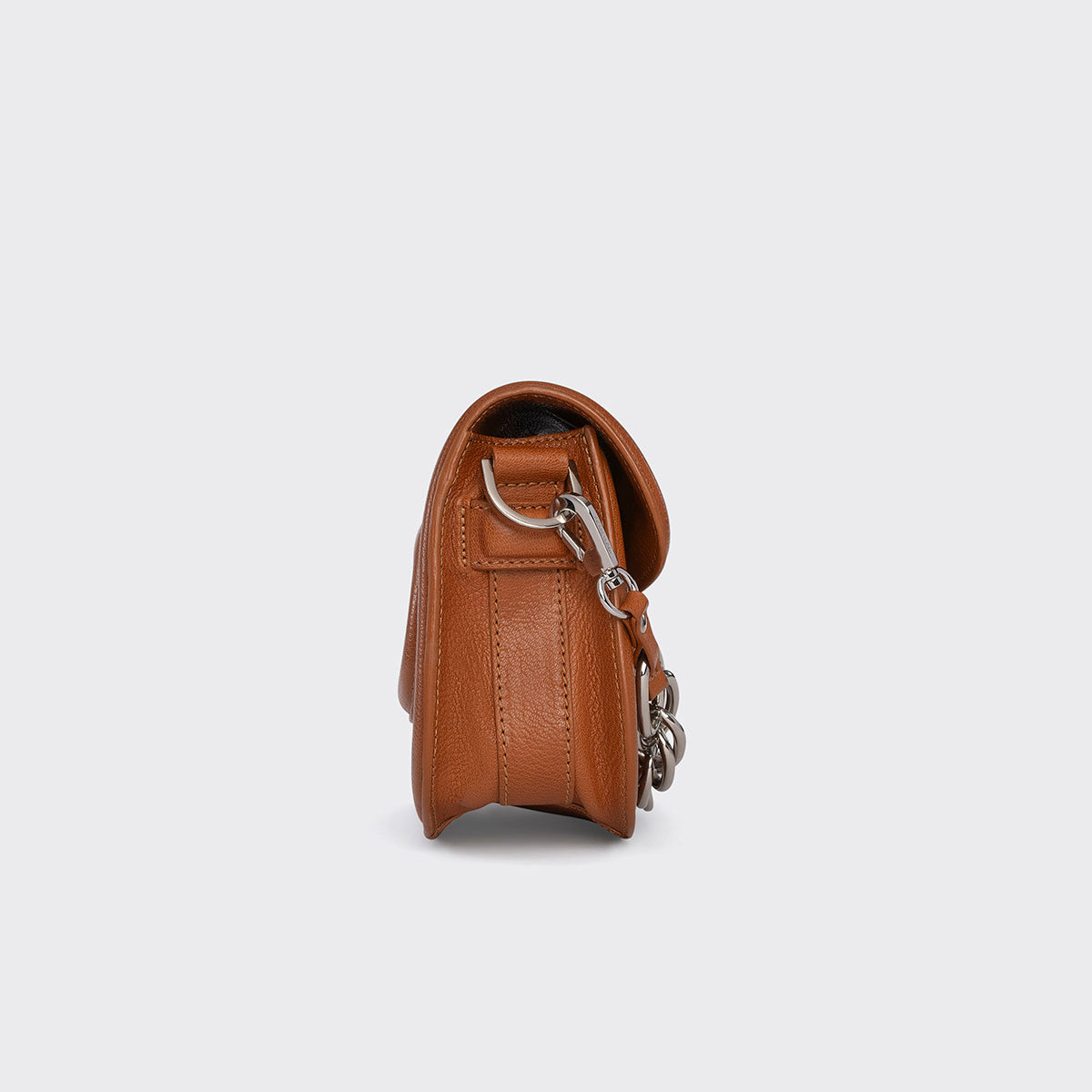 Pierre Hardy Alphaville mini bag donna camel catena